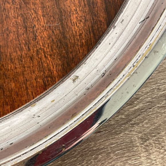 VINTAGE F.B. ROGERS SILVER COMPANY ROUND SILVERPLATE 14.25” - Picture 12 of 12